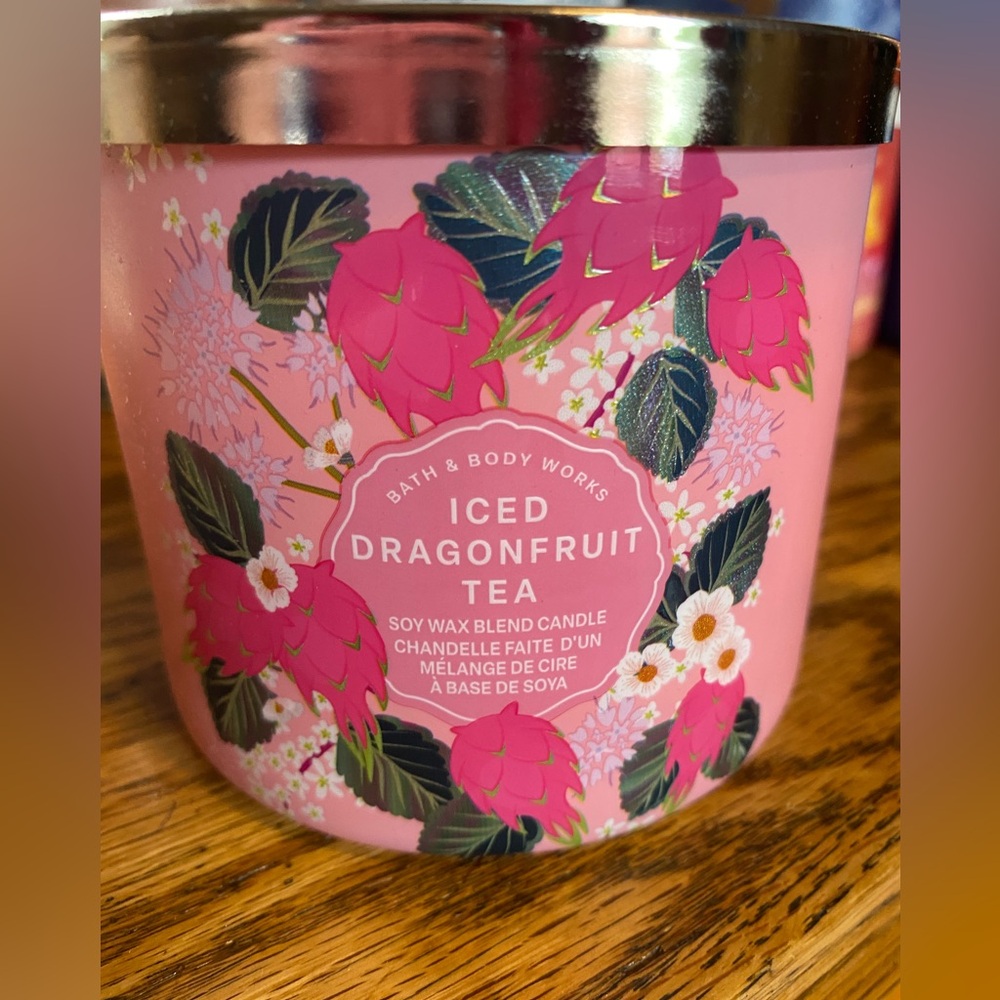 Iced 🐉 Dragonfruit 🍉Tea 🧋 soy wax blend candle
